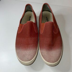 SeaVees Baja Slip‎ On Dip Dye Mens Comfort Slip On Cayenne Sneaker Shoes Sz 10